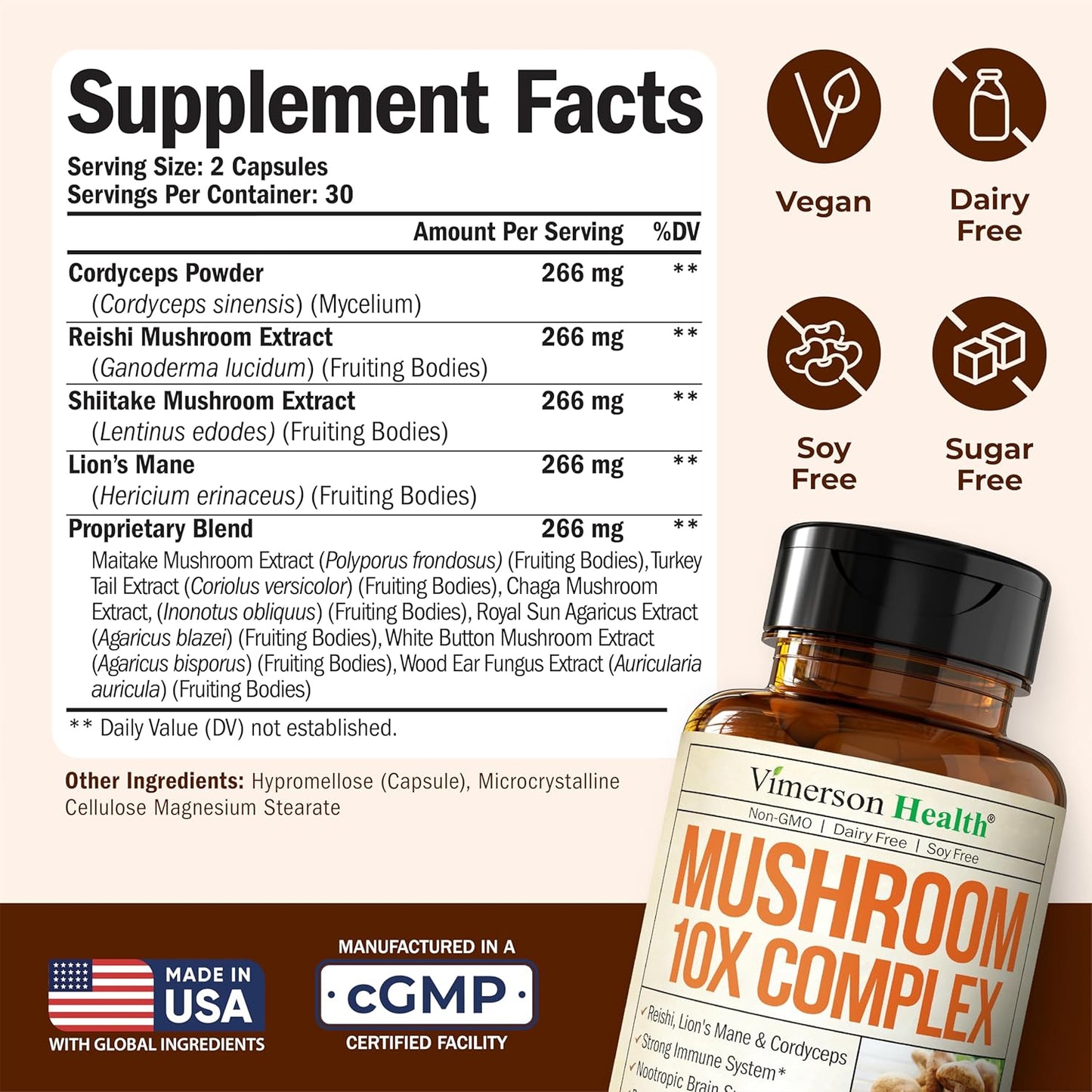 PeakMind Mushroom Blend
