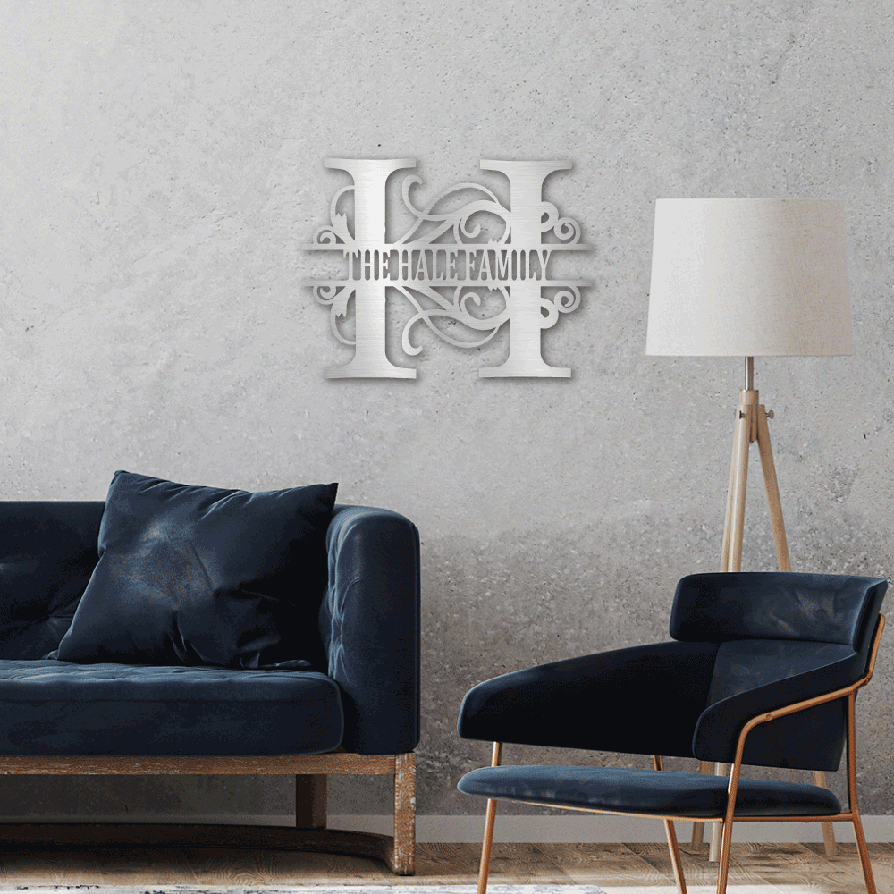 Custom Family Name Wall Art