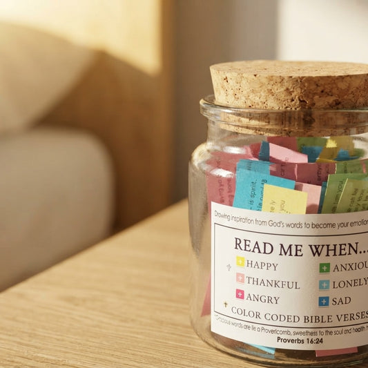 Handmade Bible Verse Jar