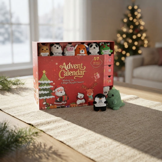 Handmade Crochet Animal Advent Calendar