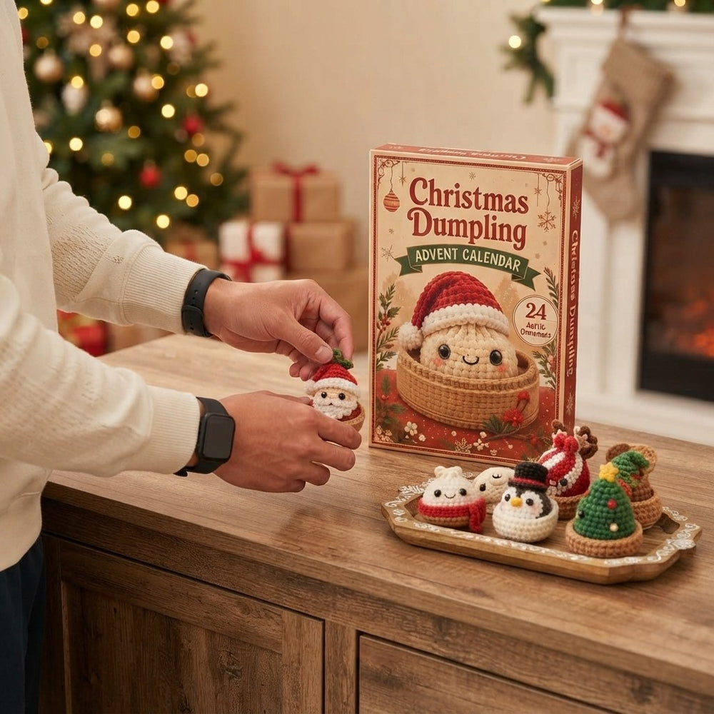 Christmas Dumpling Crochet Advent Calendar