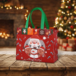 Cartoon Christmas Shopping Bag