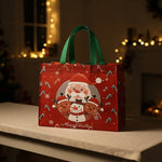 Cartoon Christmas Shopping Bag