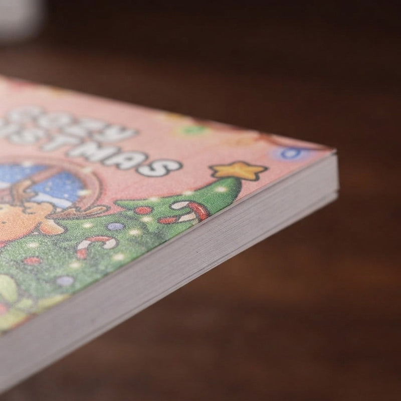 Cozy Christmas Cute Coloring Book