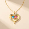 Birthstone Heart Necklace