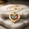 Birthstone Heart Necklace