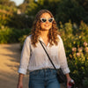 Pearl Embellished Bride Sunglasses