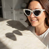 Pearl Embellished Bride Sunglasses